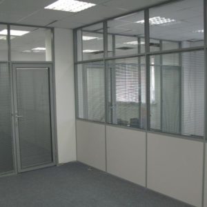 Стационарная алюминиевая перегородка GFTD617
